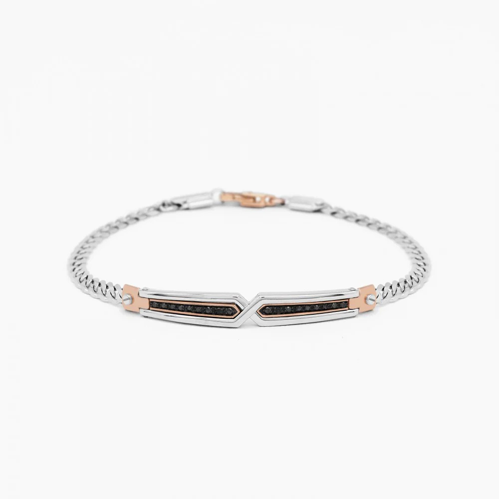 Zancan White Gold Bracelet With Diamonds