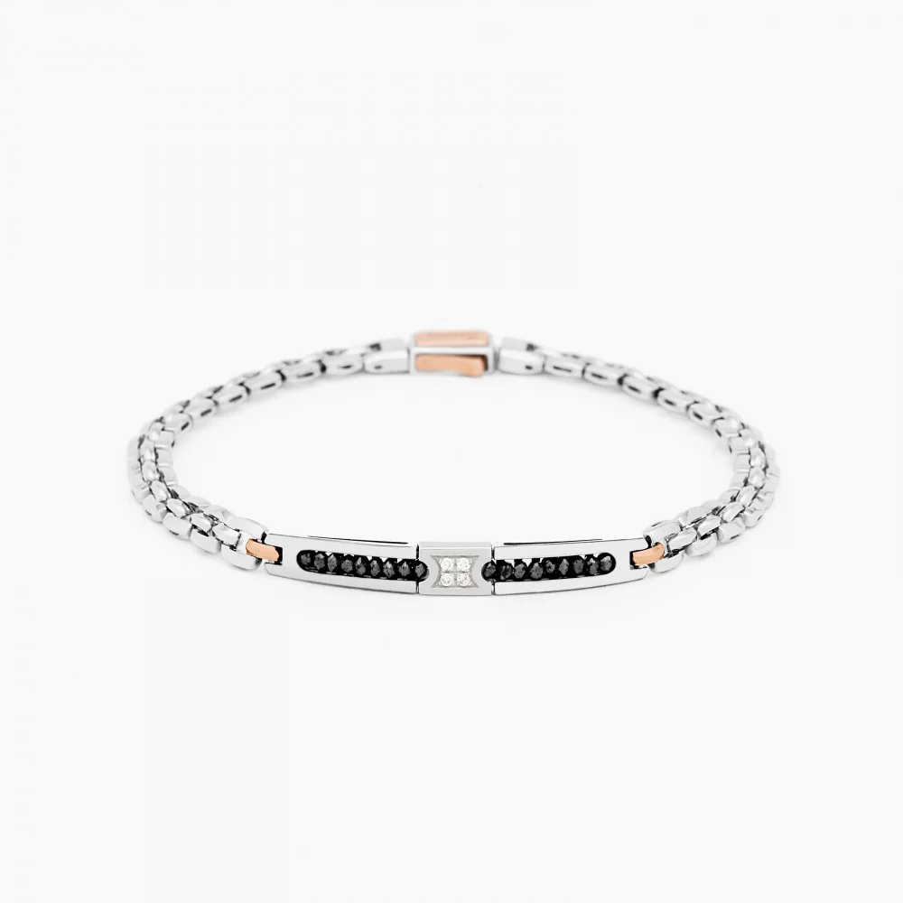 Zancan White Gold Bracelet With Diamonds