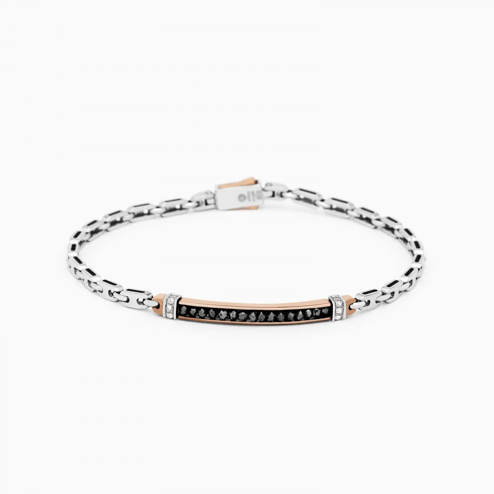 Zancan White Gold Bracelet With Diamonds