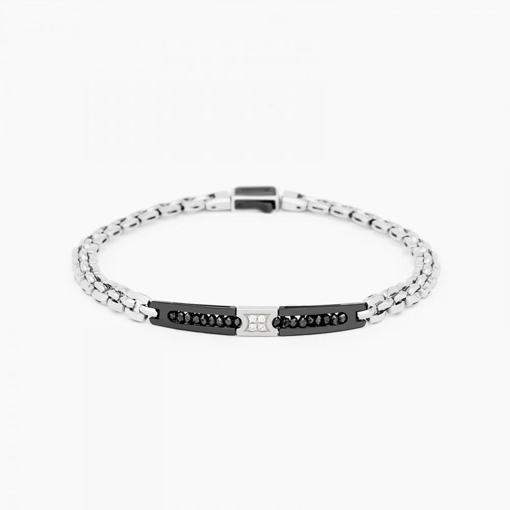 Zancan White Gold Bracelet With Diamonds