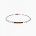 Zancan white gold bracelet with diamonds.