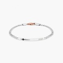 Zancan white gold bracelet with diamonds.