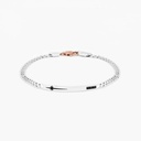 Zancan white gold bracelet with diamonds.
