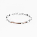 Zancan white gold bracelet with diamonds.