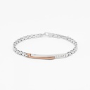 Zancan white gold bracelet with diamonds.