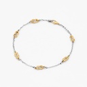Zancan white gold bracelet with nautical knot