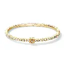 Alliance Diamond Bangle
