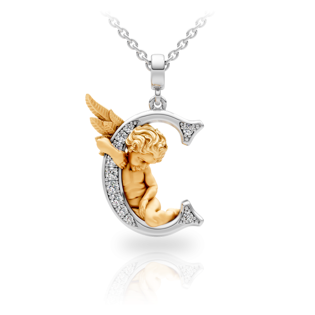 Pendant My Angel C with Diamonds