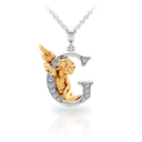Pendant My Angel G with Diamonds