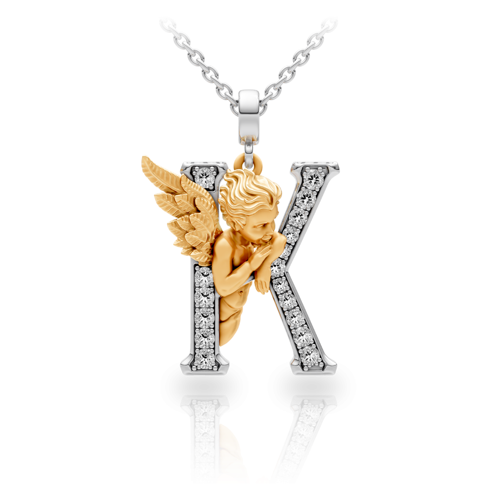 Pendant My Angel K with Diamonds