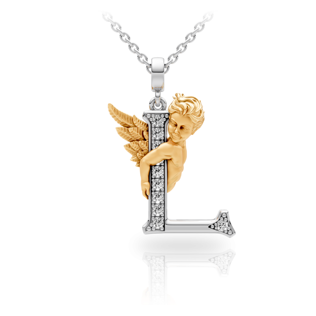 Pendant My Angel L with Diamonds