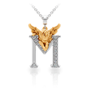 Pendant My Angel M with Diamonds