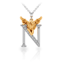 Pendant My Angel N with Diamonds