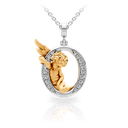 Pendant My Angel O with Diamonds