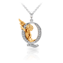 Pendant My Angel Q with Diamonds