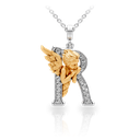 Pendant My Angel R with Diamonds
