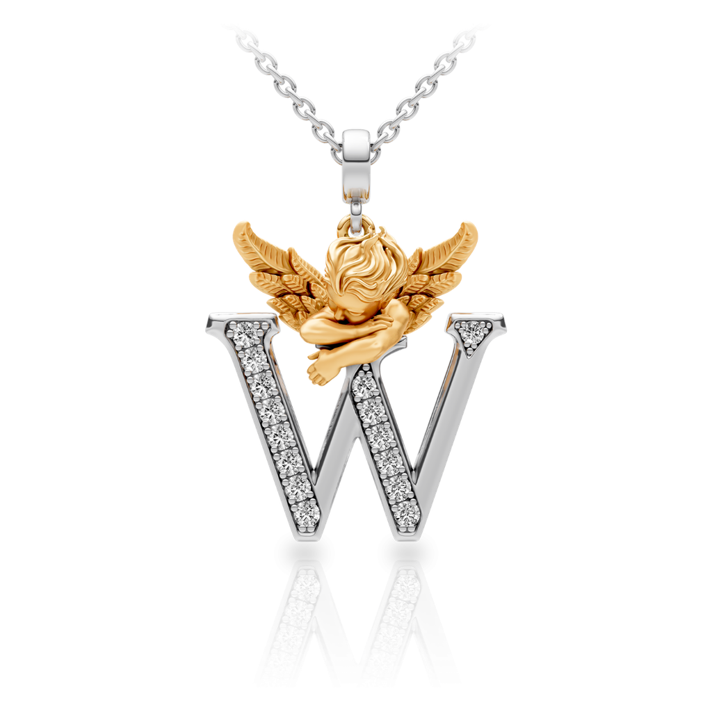 Pendant My Angel W with Diamonds