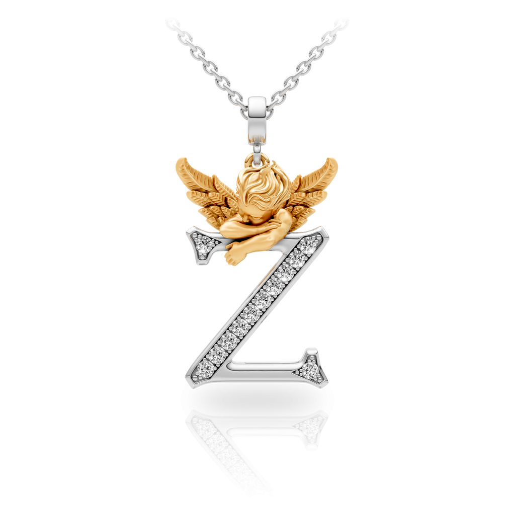 Pendant My Angel Z with Diamonds