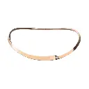 Spike One Light Pavé Diamond Choker