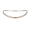 Caresse de Croco Light Pavé Diamond Necklace