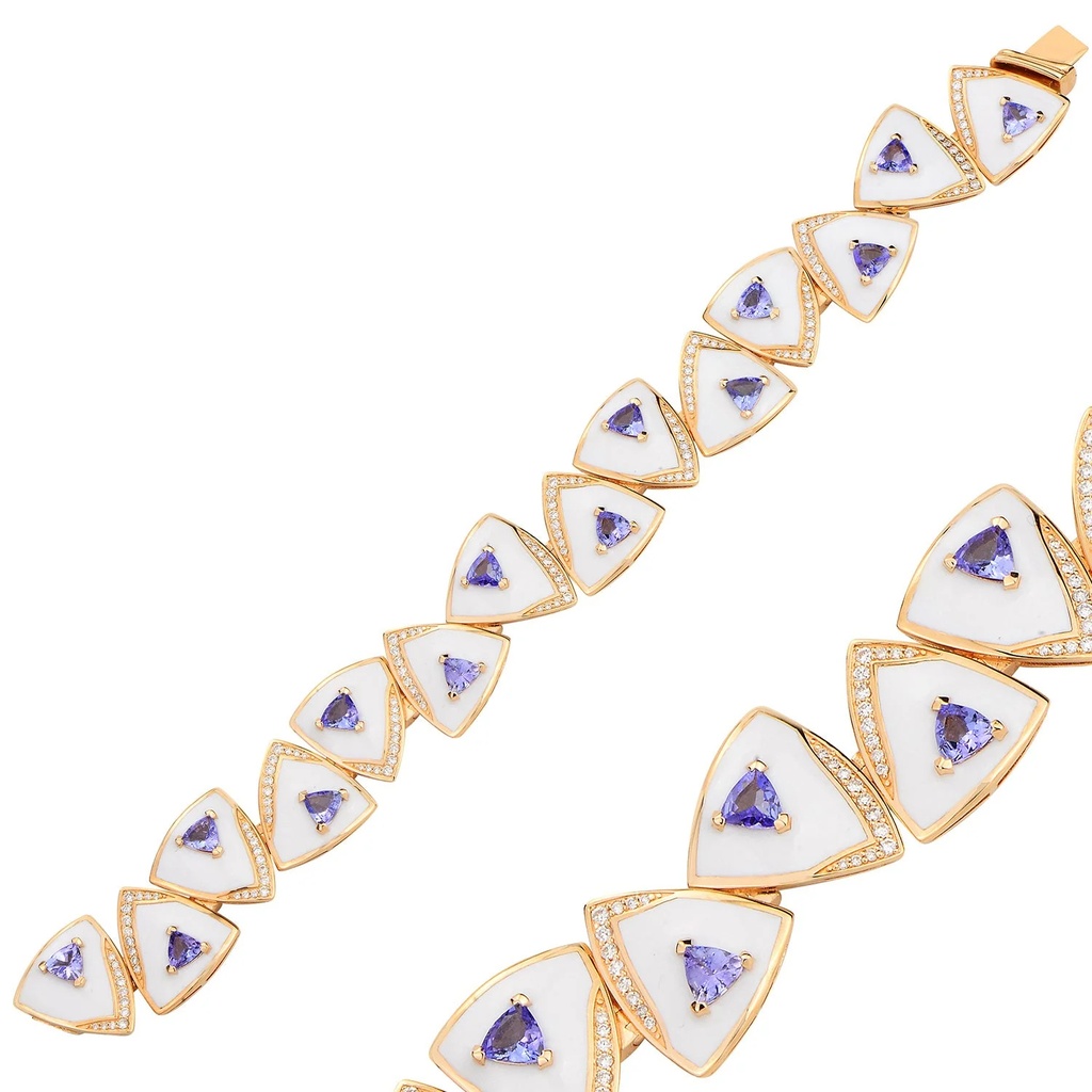 Rose Gold Alis Limited Edition Bracelet with Tanzanite