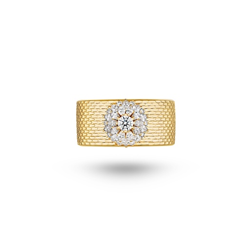 [Fancy Daisy Ring-YG#10003] Fancy Daisy Ring