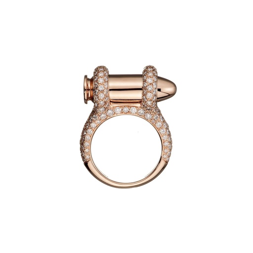 Rose Gold Bang Bang Diamond Ring