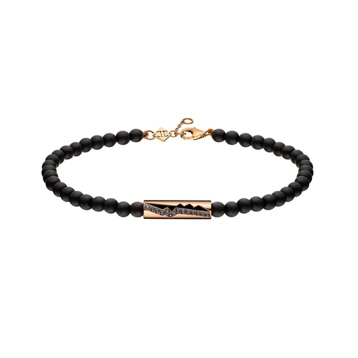 Rose Gold Capture Amulet Beads Bracelet