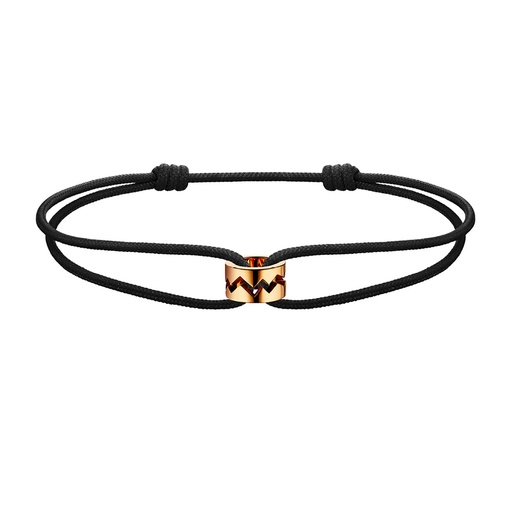 [BCA0029] Rose Gold Capture Me Cord Bracelet