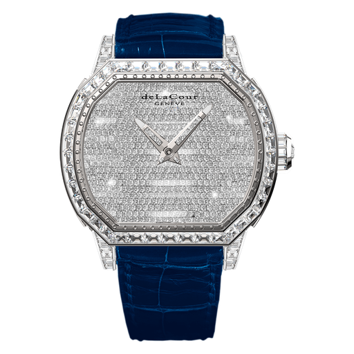 [WAWG3662-0011#11705] Reflect Elegance Full Diamond White Gold Watch