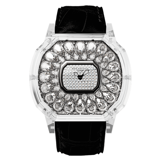 [WASC3742-1010#11709] Reflect Iris White Diamond Sapphire Watch