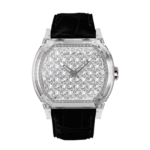 [WASC3602-0010#11713] Reflect Harlequin Diamond Sapphire Watch