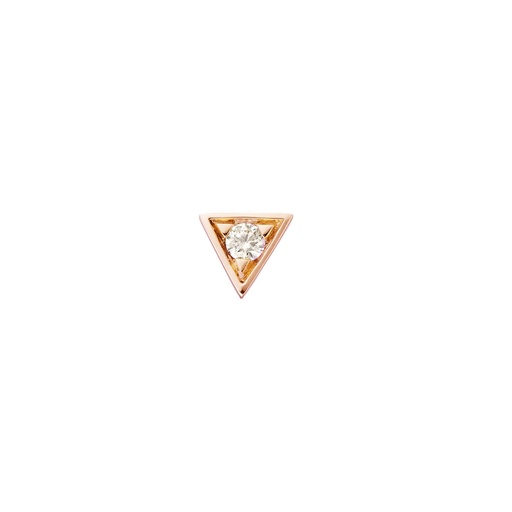 [ECA0025-NS] Rose Gold Capture Me Diamond Earring