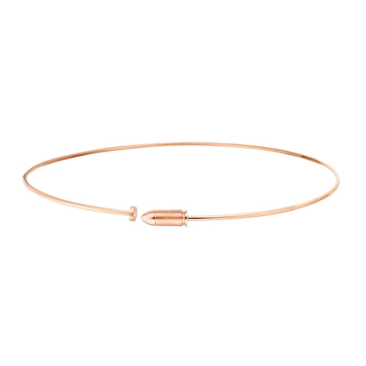[NBB0001] Rose Gold Mini Bang Bang Diamond Choker Necklace