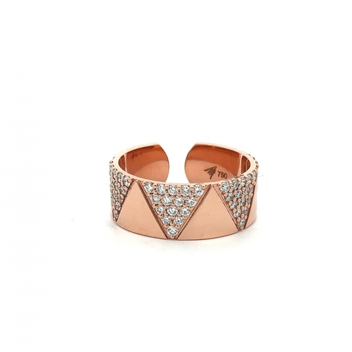 [A819-10728#1200] Rose Gold Elixir Pave Diamond Ring