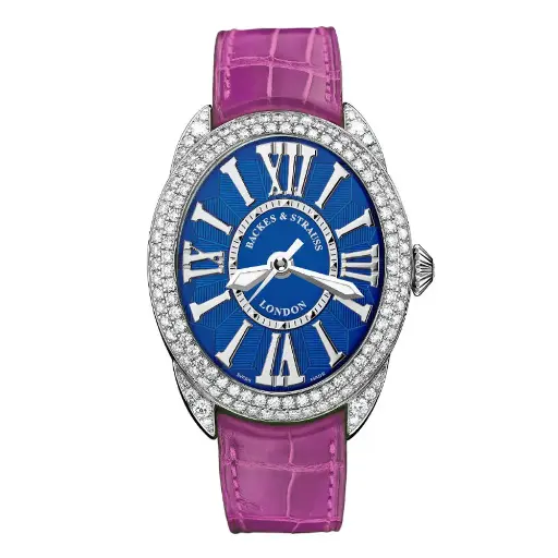 [RE3643MAD2R.ST.BLWR.SP#1224] Regent 3643 Diamond Bezel & Lugs