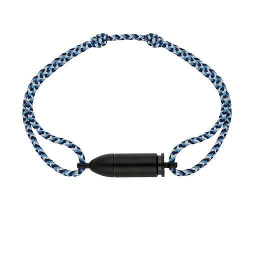 [BBB0040-NS] Titanium Bang Bang Cord Bracelet