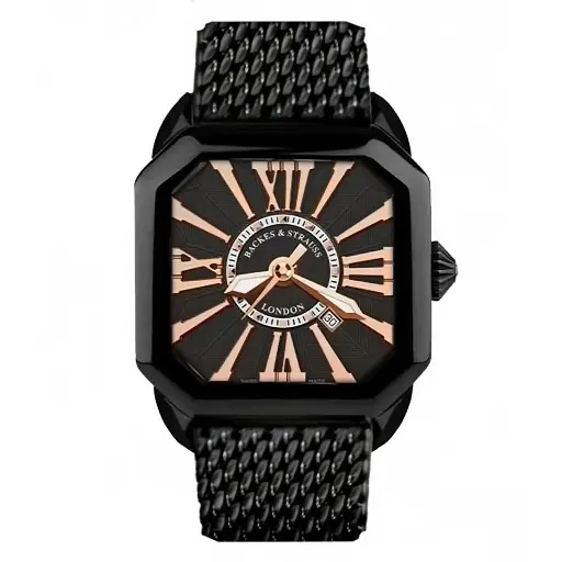 [BY40MABK.STEEL.BRA.BB#1250] Berkeley 40 Black Knight On Bracelet