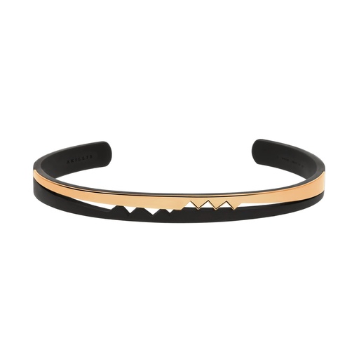 Titanium Capture Me Open Bangle Bracelet