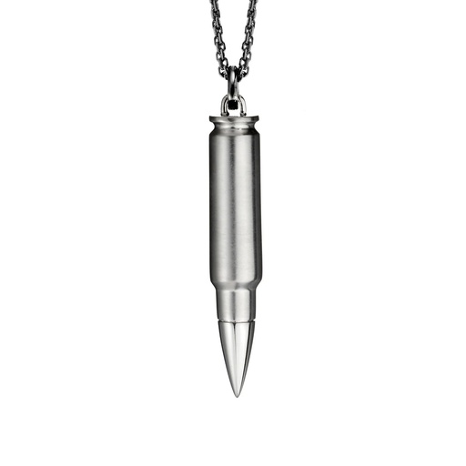 [PFA0031-NS] Titanium Fatal Attraction Necklace