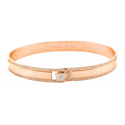 [SPECT.BDR.BC#1271] Spectrum Border Diamond Bracelet