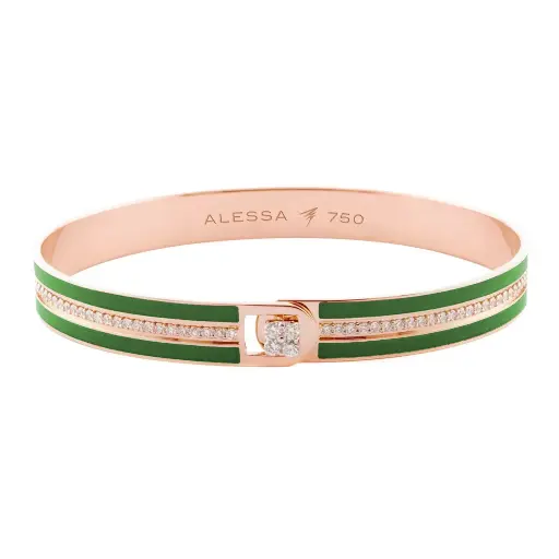 [SPECT.EQ.HP.BC.#1273] Spectrum Equality Painted Diamond Bracelet