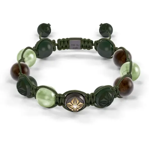 [D219756#1275] 10mm Shamballa Braided Bracelet 