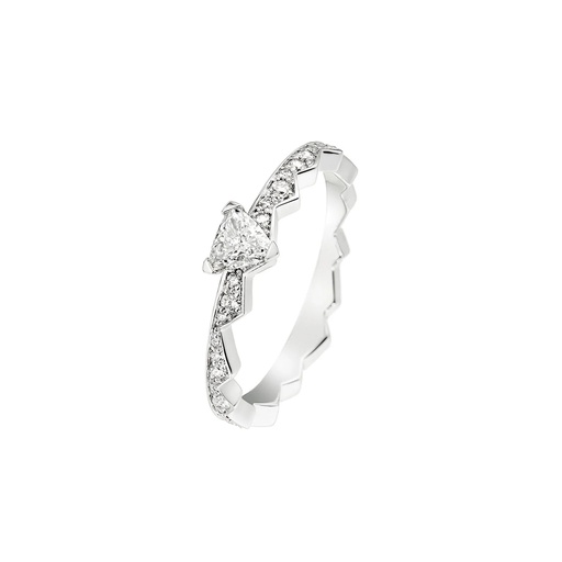 White Gold Capture Light Diamond Engagement Ring