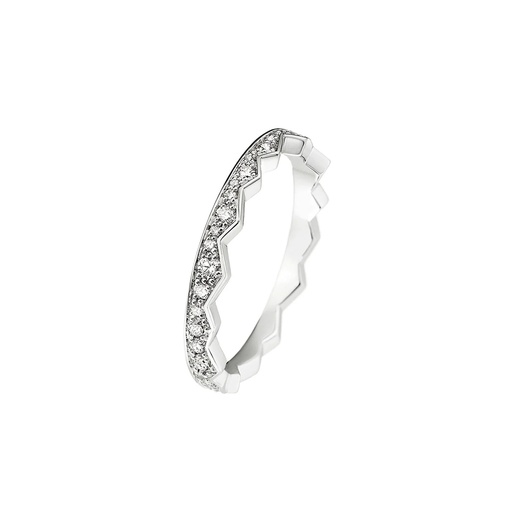 White Gold Capture Light Diamond Ring