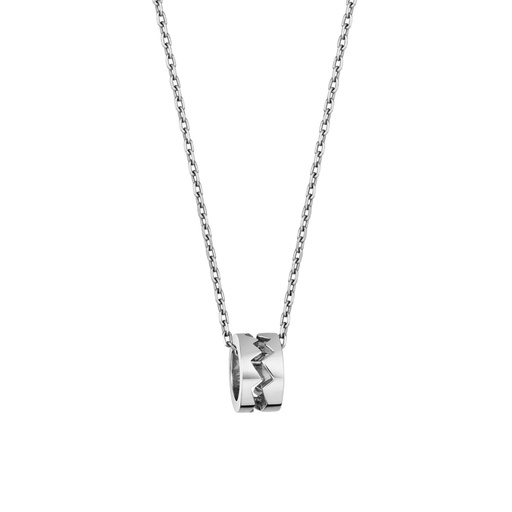[PCA0006-NS] White Gold Capture Me Necklace