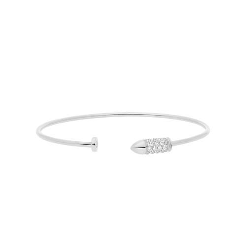 White Gold Mini Bang Bang Diamonds Flex Bracelet