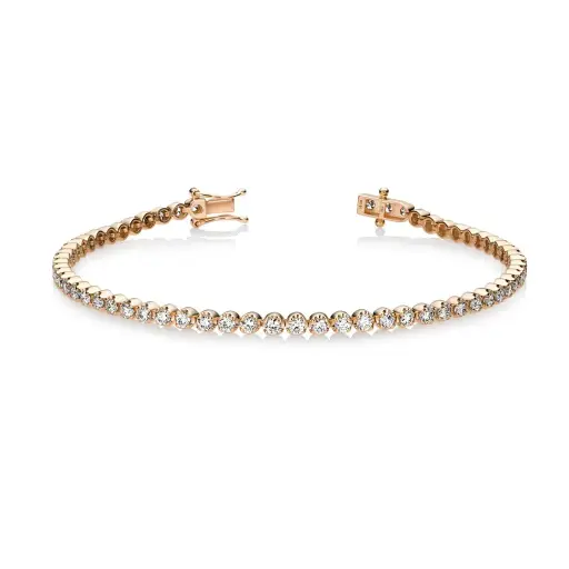 [TENNIS.BC.2CT#1370] Classic Diamond Tennis Bracelet 2.00ct