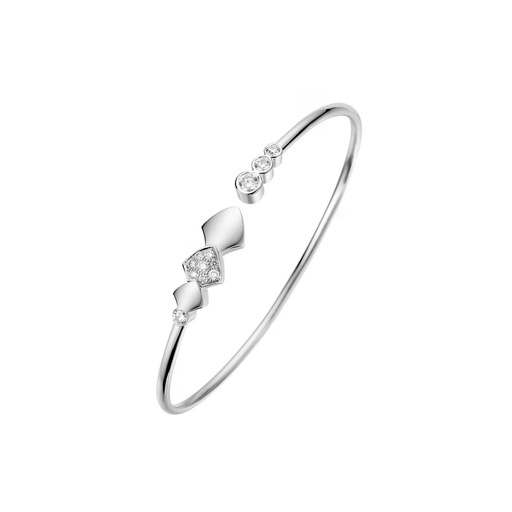 White Gold Python Diamond Flex Bracelet
