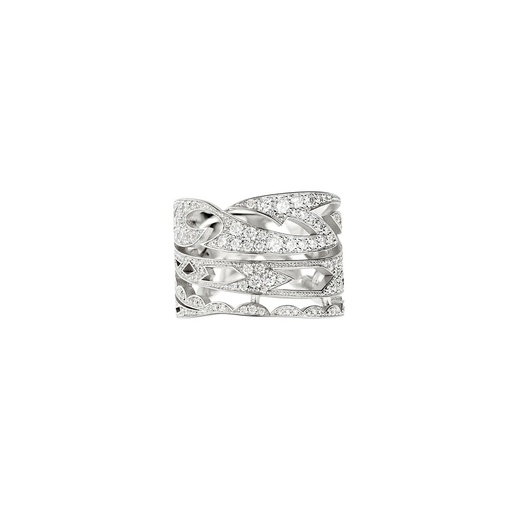 White Gold Tattoo Diamond Ring